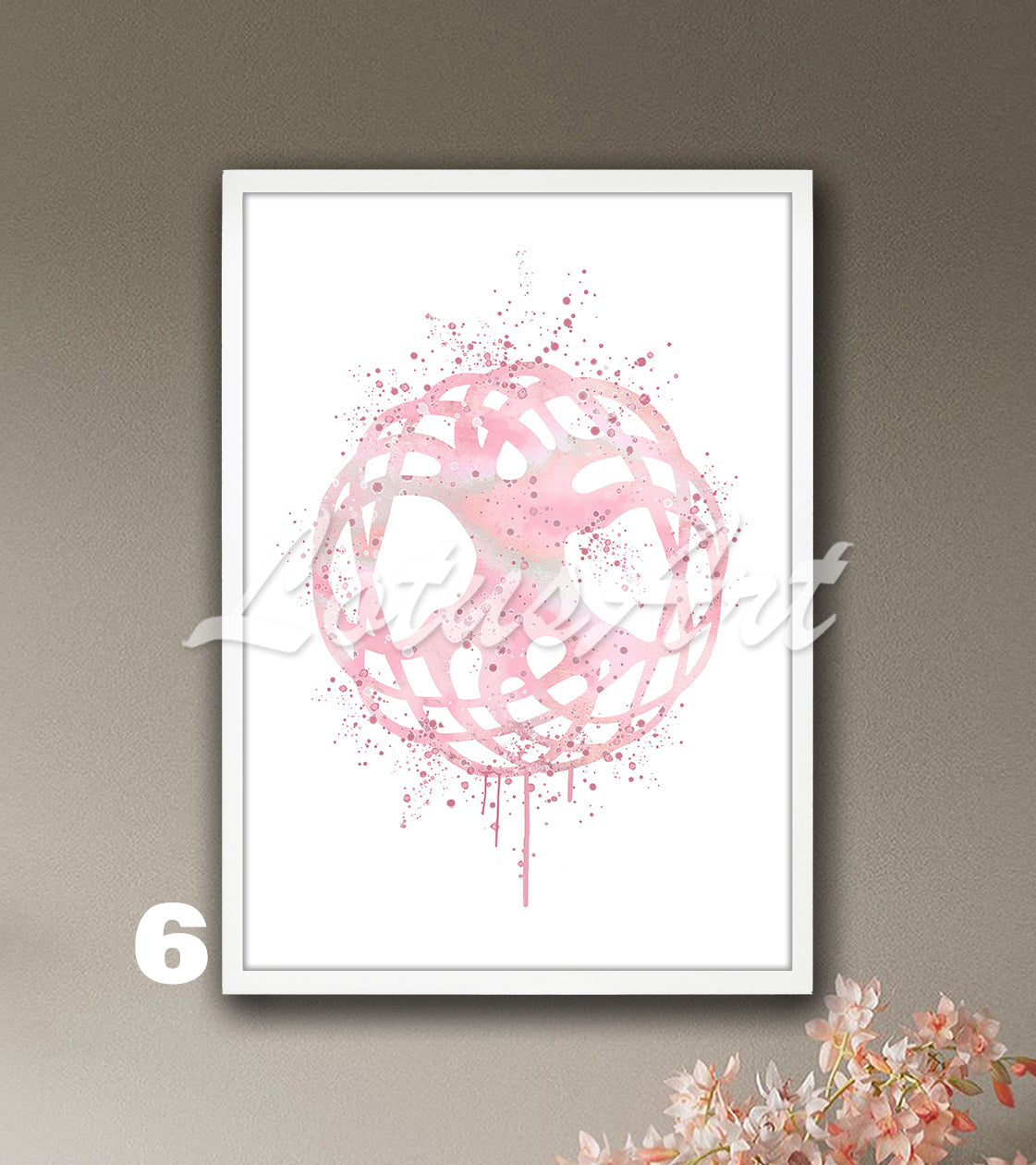 Celtic Tree of Life Watercolor Art Print – Spiritual Family Tree Wall Home Decor